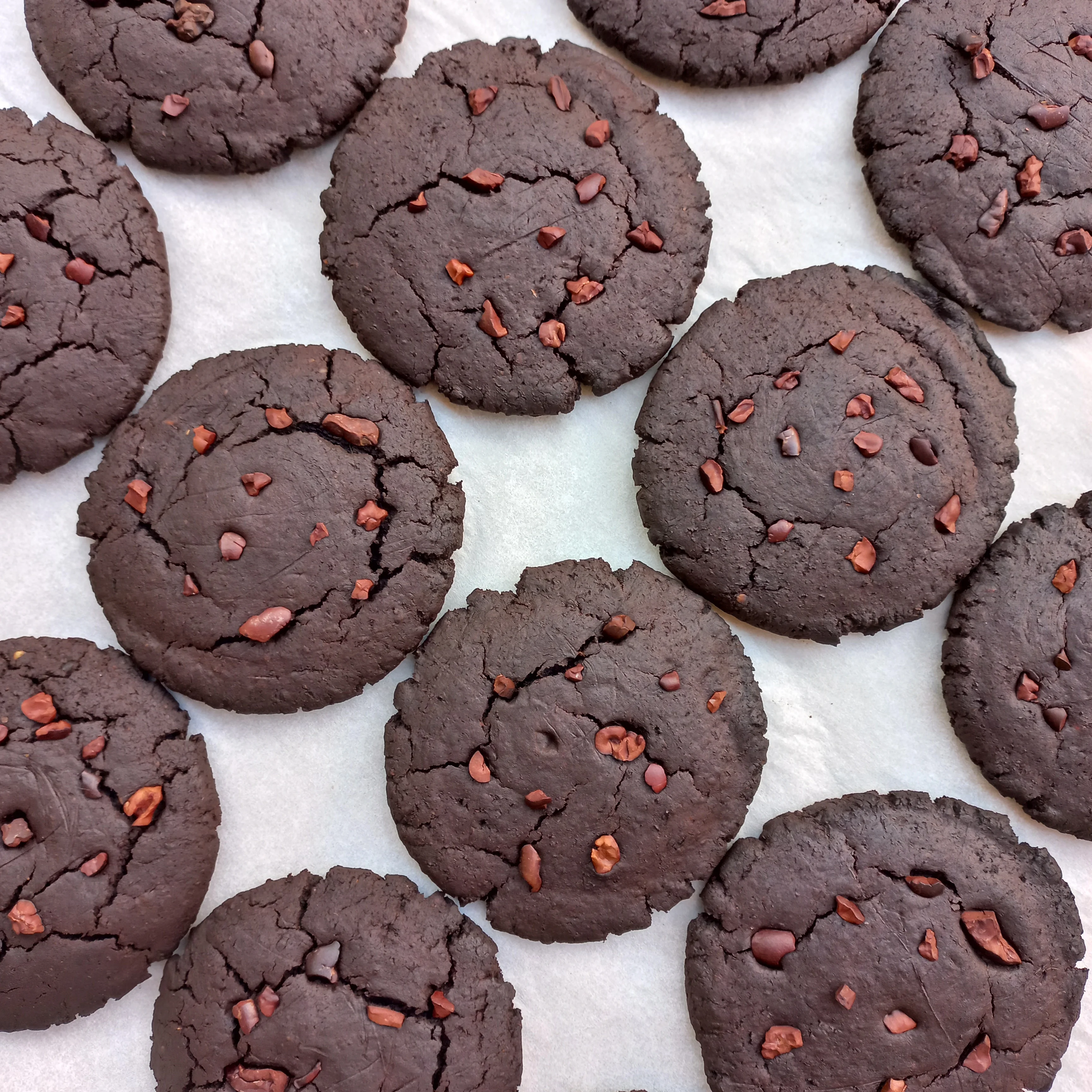 Healthy Dark Chocolate Cookies